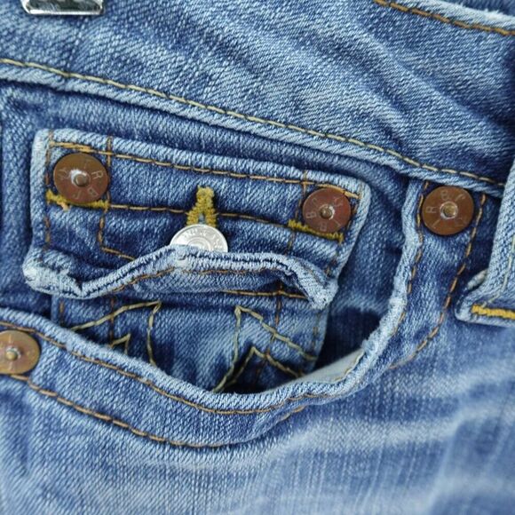 True Religion Ankle-Length Blue Jeans Size 26 USA - Picture 6 of 15